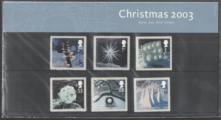 (image for) 2003 Christmas Royal Mail Presentation Pack 353